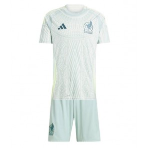 Mexiko Dětské Venkovní dres komplet Copa America 2024 Krátký Rukáv (+ trenýrky)